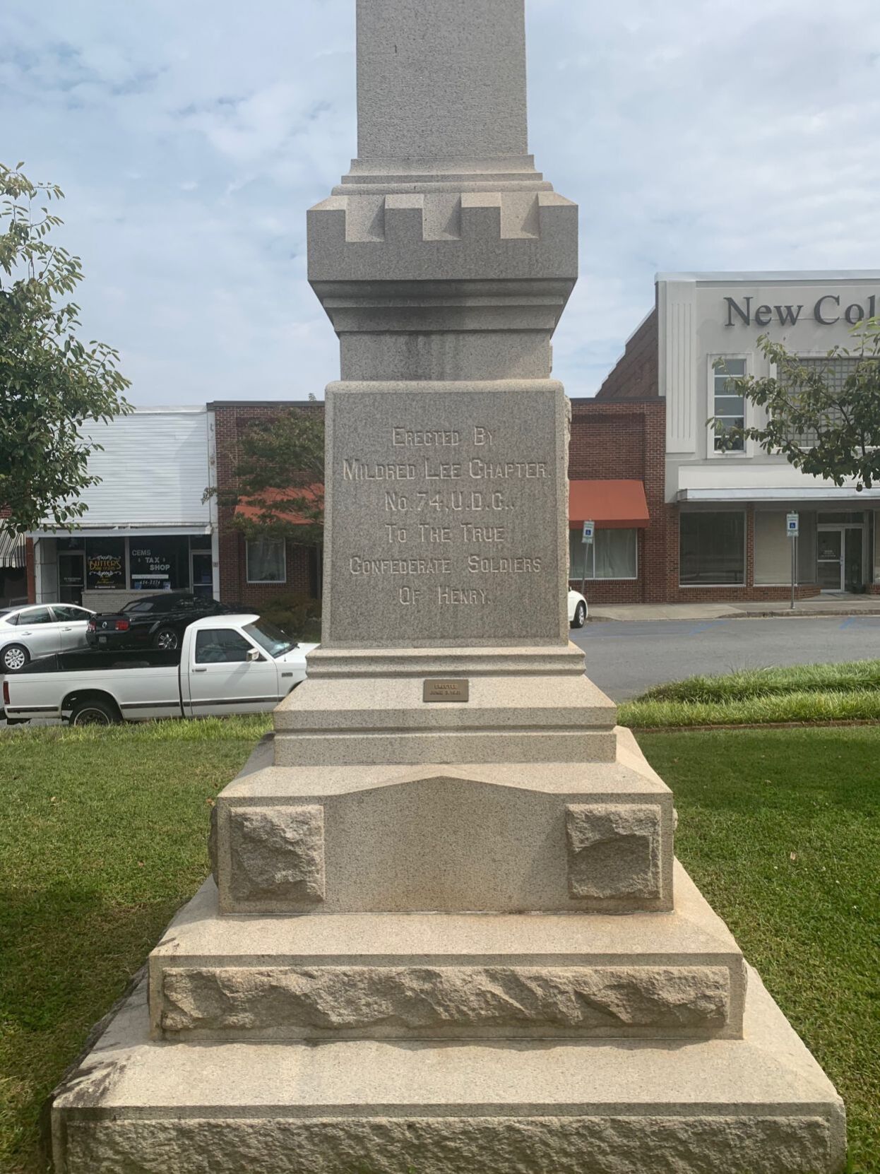 Martinsville Civil War monuments